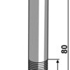 Bolt M14x2x80 u. møtrik