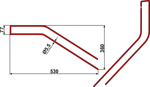 Rivefjeder Ø5,5