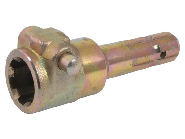 PTO Adapter - Spliner indv 1 3/4'' - 6 x Spliner udv 1 3/8'' - 6 med Snaplås.