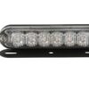 LED Slimline Blitzlygte, Interference: kl. 3, Funktion: enkelt blitz, dobbelt blitz, 12-24V