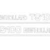 Emblemsæt - Ford / New Holland TS100