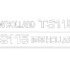Emblemsæt - Ford / New Holland TS115