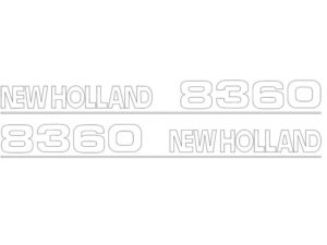 Emblemsæt - Ford / New Holland 8360