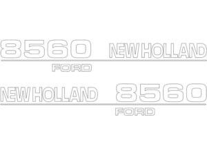 Emblemsæt - Ford / New Holland 8560