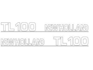Emblemsæt - Ford / New Holland TL100
