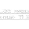 Emblemsæt - Ford / New Holland TL80