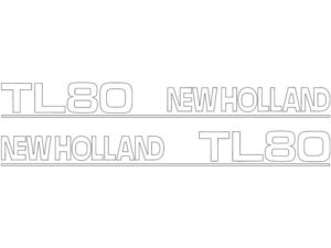 Emblemsæt - Ford / New Holland TL80
