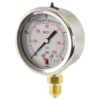 Manometer Ø63mm (0-40 bar)