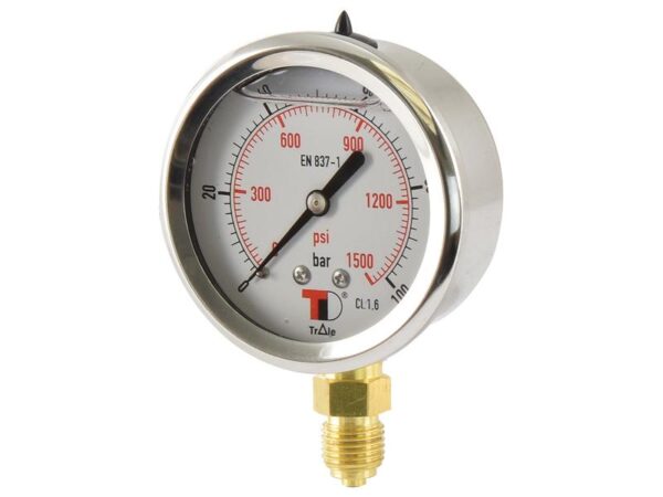 Manometer Ø63mm (0-100 bar)