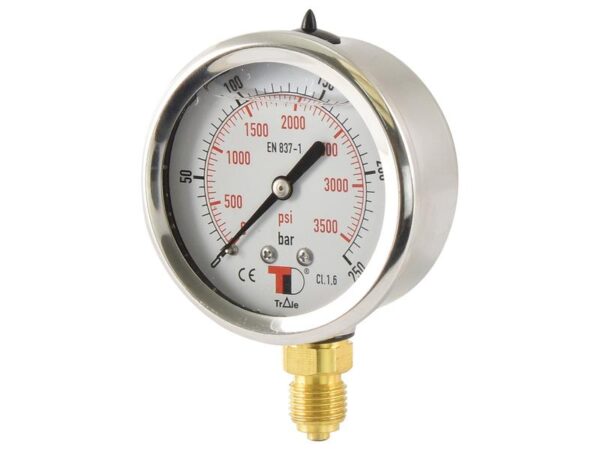 Manometer Ø63mm (0-250 bar)