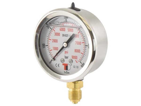Manometer Ø63mm (0-600 bar)