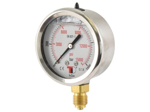 Manometer Ø63mm (0-1000 bar)