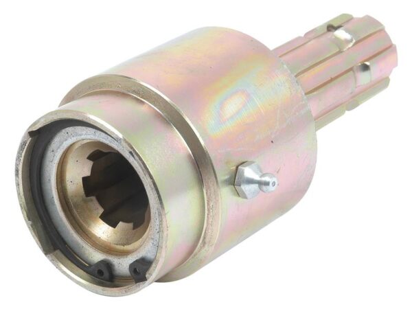 PTO Adapter (friløb) - Spliner indv 1 1/8'' - 6 x Spliner udv 1 3/8'' - 6 med Låsesplit.