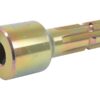 PTO Adapter - Hul Ø25mm x Spliner udv 1 3/8'' - 6.