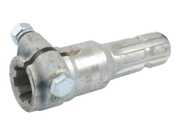 PTO Adapter - Spliner indv 1 3/8'' - 6 x Spliner udv 1 3/8'' - 6 med Bolt.
