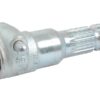 PTO Adapter - Spliner indv 1 3/8'' - 6 x Spliner udv 1 3/8'' - 21 med Snaplås.