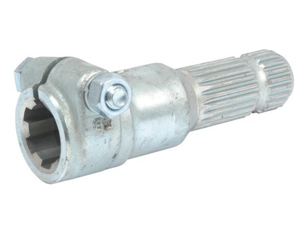 PTO Adapter - Spliner indv 1 3/8'' - 6 x Spliner udv 1 3/8'' - 21 med Bolt.