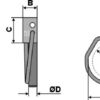 Ringsplit Ø9,5x45