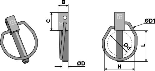 Ringsplit Ø11x55