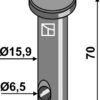 Splitbolt 16xh11x65x55