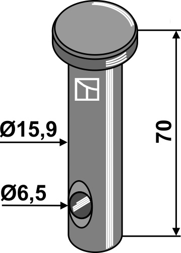Splitbolt 16xh11x65x55