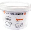 Ringsplit (rund), Stift Ø4.5mm x 35mm (150 stk. Small Bucket)