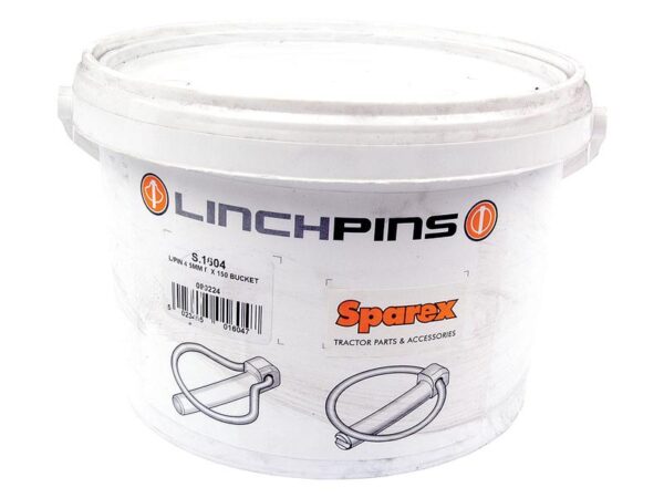 Ringsplit (rund), Stift Ø4.5mm x 35mm (150 stk. Small Bucket)