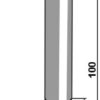 Bolt M16x1,5x100 u. møtrik
