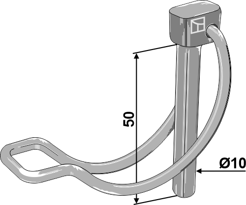 Ringsplit rør model