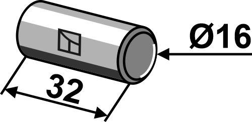 Stift Ø16