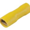 Kabelsko (flad), Double Grip - Han, 6.3mm, Gul (4.0 - 6.0mm), (Bag