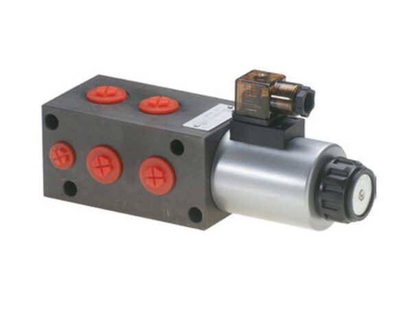 Trale Elektromagnetventil 6 Porte 1/2'' BSP 24V (DC) (80 L/min Flowhastighed)