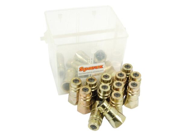 Sparex Lynkobling Han 1/2'' Krop tommer x 1/2'' BSP Hun (Large Bucket 20 stk.)
