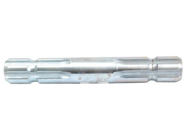 PTO Spline Aksel - 1 3/8'' - 6 Spline x 1 3/8'' - 6 Spline, Længde: 230mm