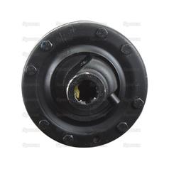 Sparex PTO Aksel - (Lz) Længde: 1010mm, 1 3/8'' x 6 Spline Q.R. til 1 3/8 x 6 Friktionsskive
