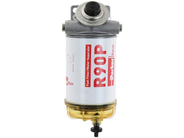 Vandudskilningsfilter Tank (komplet) - 30 Micron Rating, Gevind: 3/8-18 (SAE J476)'' NPTF