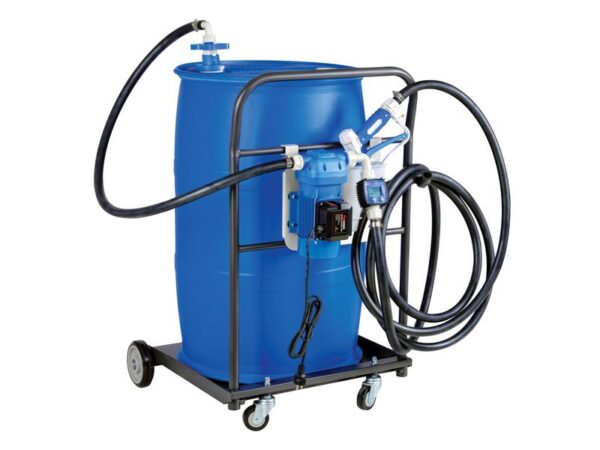 Mobilt Pumpesæt AdBlue, Manual dyse Leveres med Flow Meter 230V, (Euro Stik)