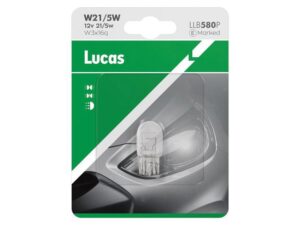 164852_pic1 Pære W21/5W, 12V, 5W, W3x16q (Clamshell 1 stk.)