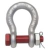 Sjækkel med bolt G2130 - Sikker nyttelast: 1/2T, Størrelse: 1/4'' (5 stk.)