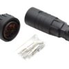 ISOBUS stik DuraMate™ 2x45A (6mm²) Med riflet røradapter