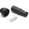 ISOBUS stik DuraMate™ 2x60A (10mm²) Med riflet røradapter