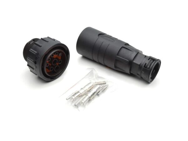 ISOBUS stik DuraMate™ 2x75A (16mm²) Med riflet røradapter