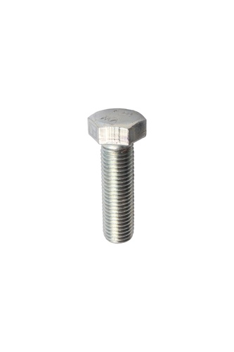 Bolt M16x2x55 u. møtrik - galvaniseret