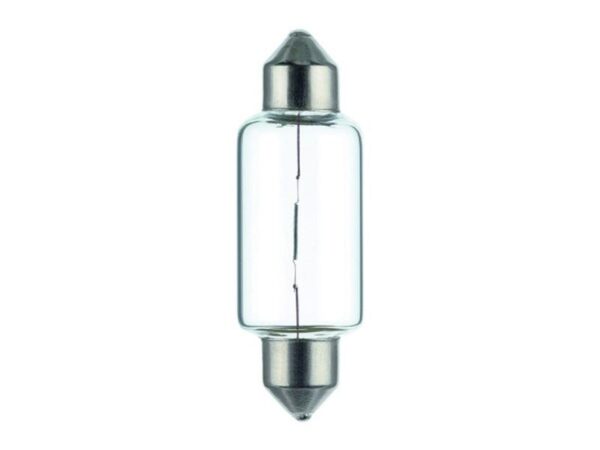 Pære C21W, 12V, 21W, SV8.5-8 (Kasse 10 stk.)