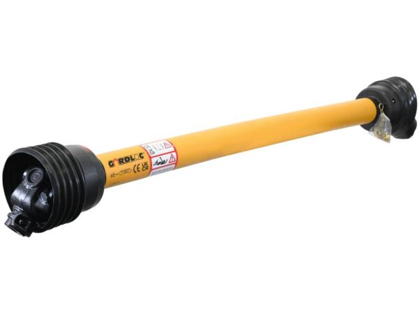 GARDLOC PTO Aksel - (Lz) Længde: 1510mm, 1 3/8'' x 6 Spline Q.R. til 1 3/8'' x 6 Friløbskobling