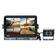 Kamerasystem (m/kabel) med 9'' 4QUAD Split Digital Touch Button Monitor