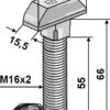 Bolt M16x2