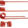 Pick-up fjeder Længde:183mm, Bredde:73mm, Ø6mm - Passer til Ford New Holland Passer til: 84392367