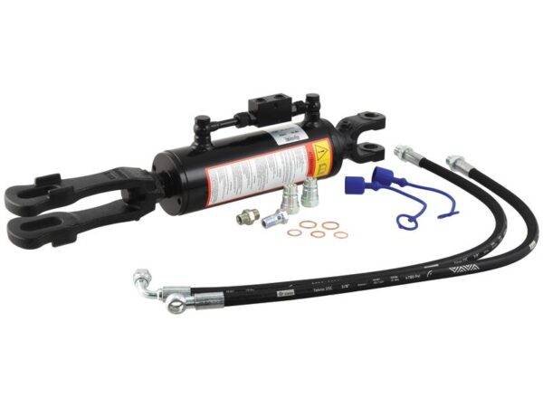 Liftregulering (hydraulisk) m/slanger (Leveres med: -) - Gaffel Hul Ø 25mm - Gaffel Hul Ø 29x60mm - Min. længde: 620mm, Cylinderdiameter: 90mm.