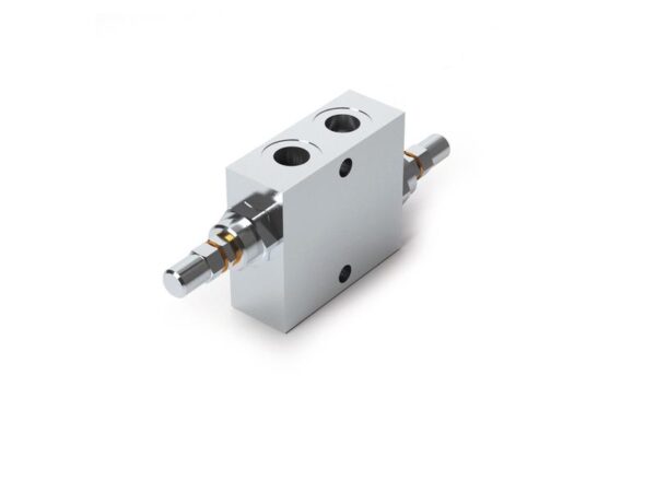 167157_pic1 MARCHESINI Line ventil dual cross 1/2'' BSP (70 L/min Flowhastighed)